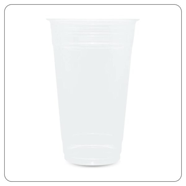 Clear Pet Cup 24 Oz