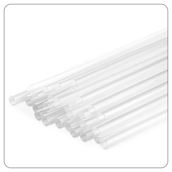 Giant Translucent Wrapped Straw 10" - Image 2