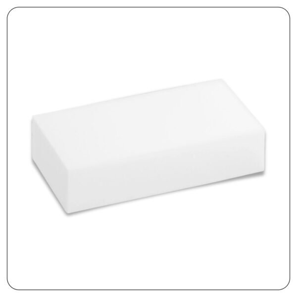 White Eraser Sponge 4 3/4" x 2 1/2" x 1"