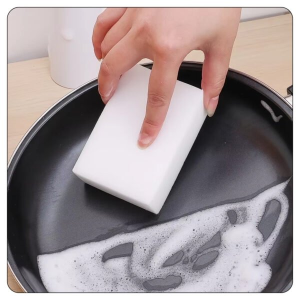White Eraser Sponge 4 3/4" x 2 1/2" x 1" - Image 4