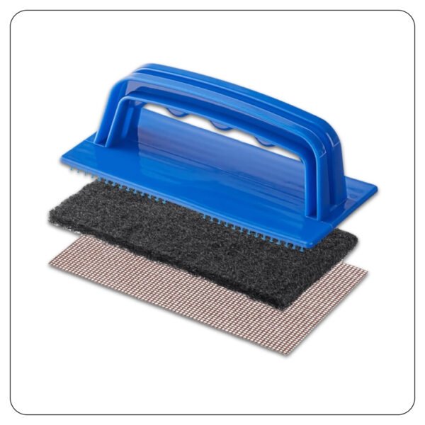 Blue Nylon Grill Pad Holder 5 1/2" x 3" - Image 3