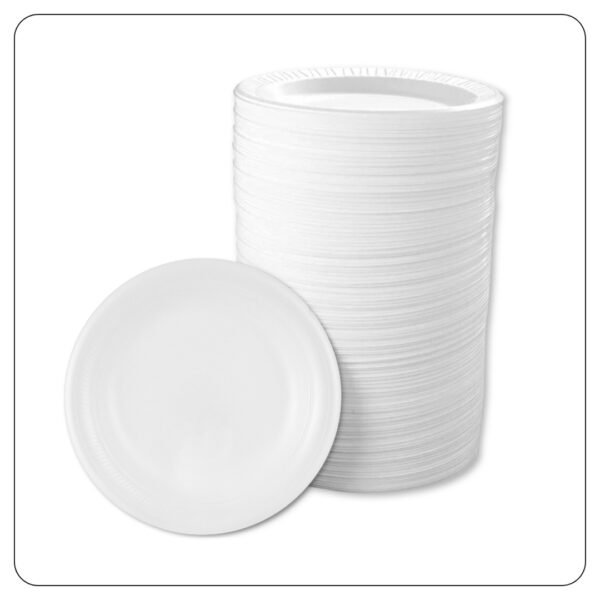 Foam Plate 9 in