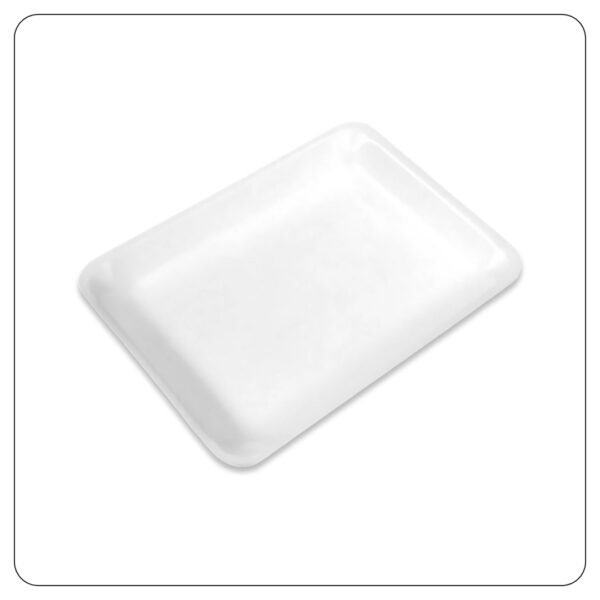 Meat Foam Tray White 4P - Image 3
