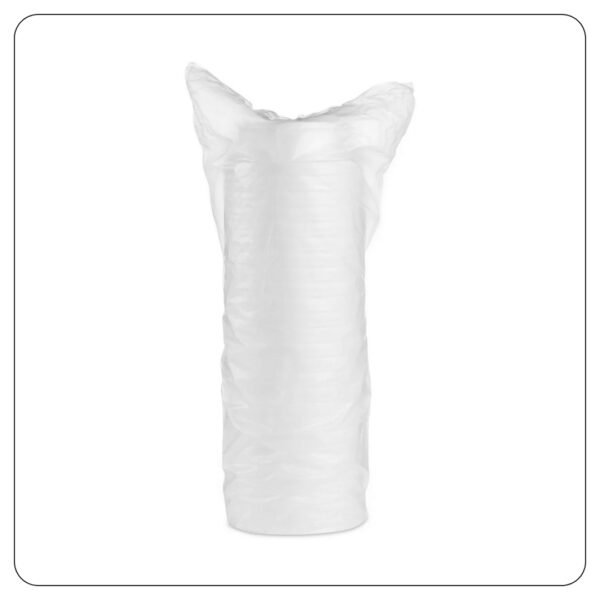 Container 8 Oz  Extra Squat  White Foam Food Contaniner - Image 3