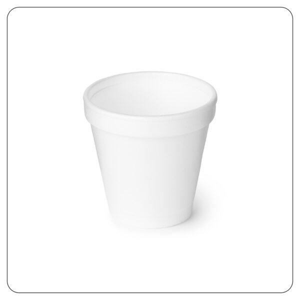 Cup Insulated 4 Oz Polystyrene Foam White