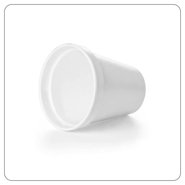 Cup 8 Oz Polystyrene Foam White - Image 3