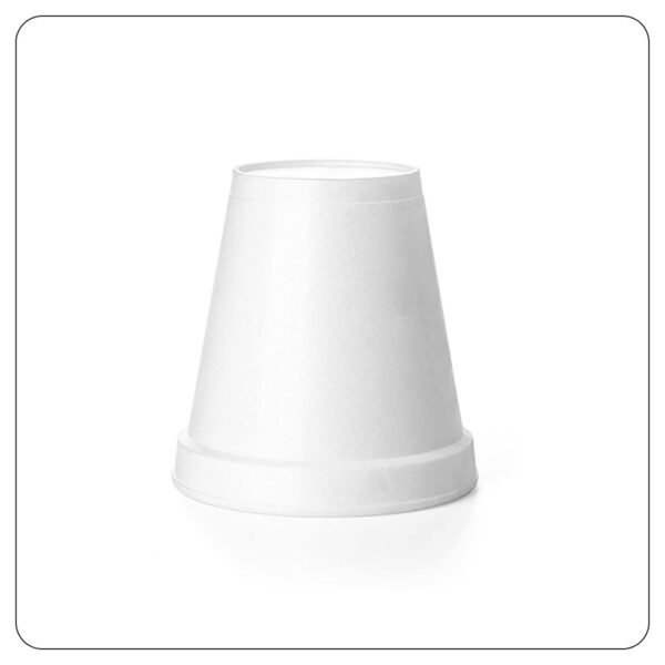 Cup 8 Oz Polystyrene Foam White - Image 2