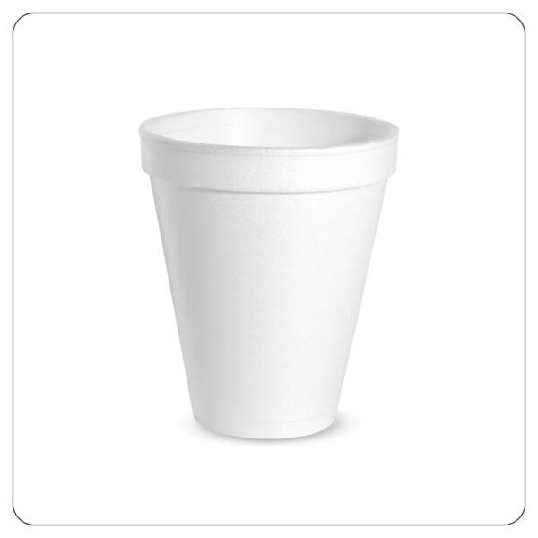 Cup 12 Oz Polystyrene Foam White