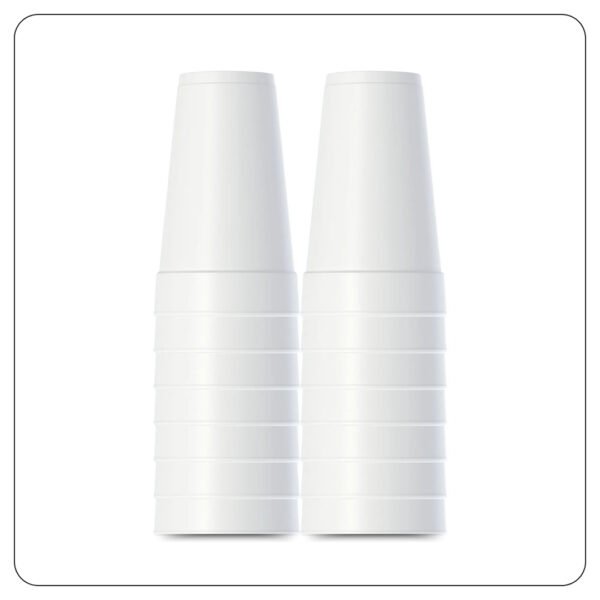 Cup 20 Oz Polystyrene Foam White Round - Image 3