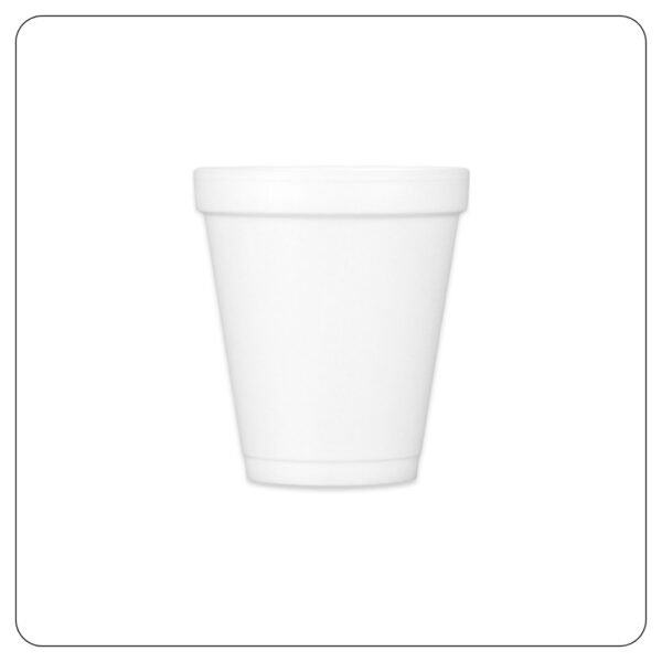 Cup Insulated 4 Oz Polystyrene Foam White - Image 3
