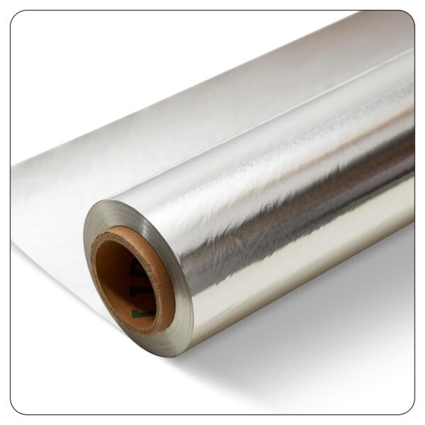 Heavy Duty Aluminum Foil 18x500 Mic (Metal Cutter) Roll