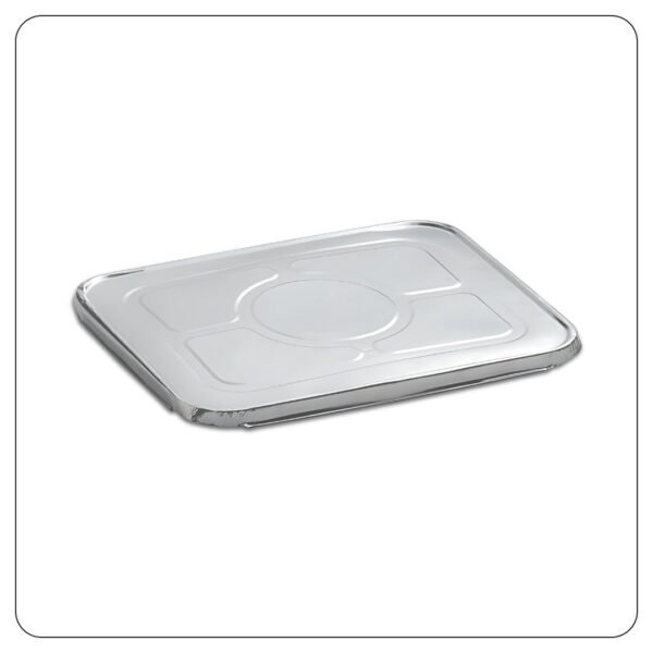 1/2 Size Heavy-Duty Foil Steam Table Pan Deep 2 9/16" Depth With Lid - Image 3