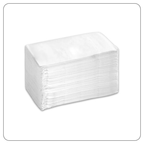 White 2-Ply Dinner Napkin 17" x 15" - Image 3