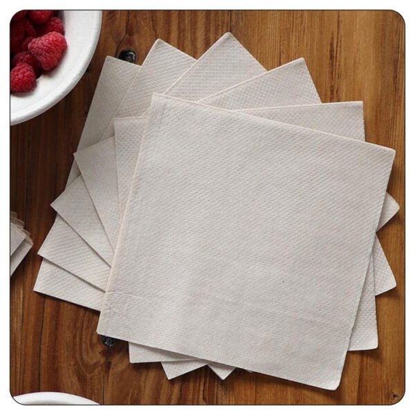 Lunch Napkin Wht 1ply 12x12 1/4 Fold 6m / Cs - Image 5