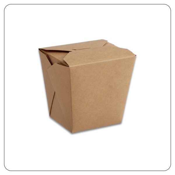 26 Oz. Kraft Microwavable Paper Take-Out Container