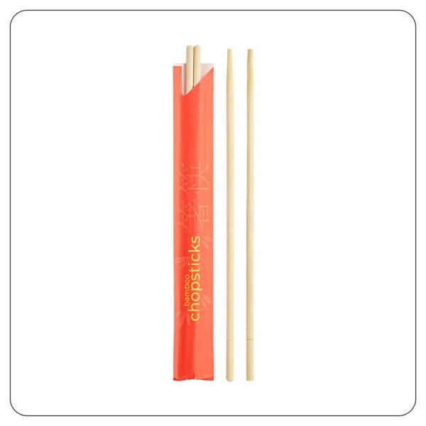 9" Bamboo Round Chopsticks