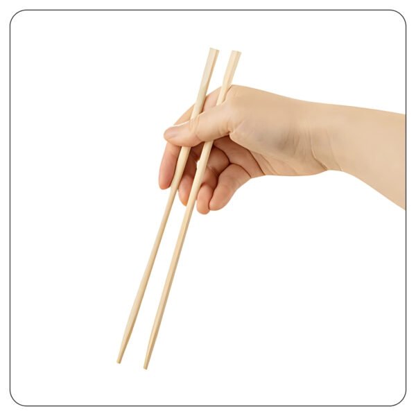 9" Bamboo Twin Chopsticks - Image 2