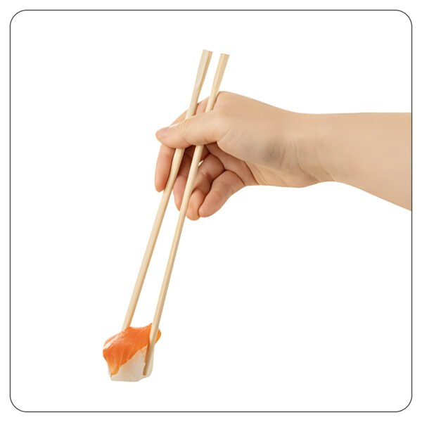 9" Bamboo Twin Chopsticks - Image 3