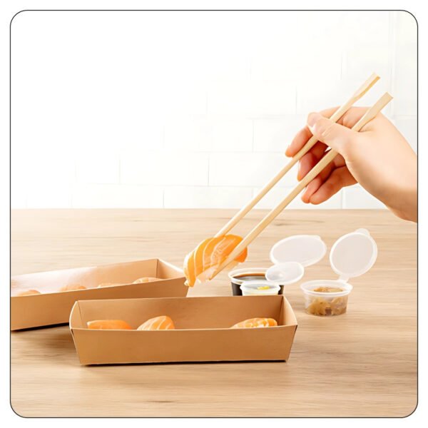 9" Bamboo Twin Chopsticks - Image 4