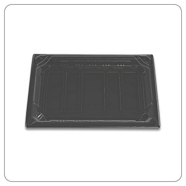 Medium Sushi Container with Lid 4 1/2" x 6 1/2" - Image 3