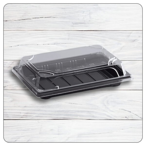 Medium Sushi Container with Lid 4 1/2" x 6 1/2" - Image 5