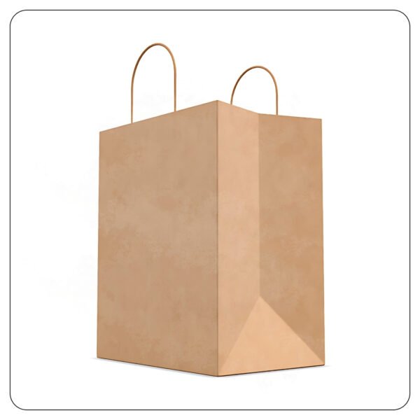 Premium Natural Kraft Bags 10x5x13-B - Image 2