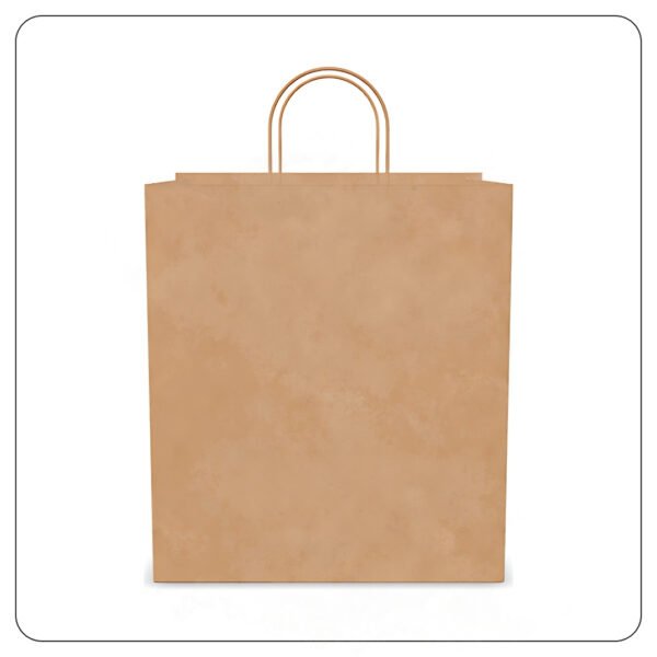 Super Royal Natural Kraft Paper Shopping Bag with Handles 14" x 10" x 15 3/4"