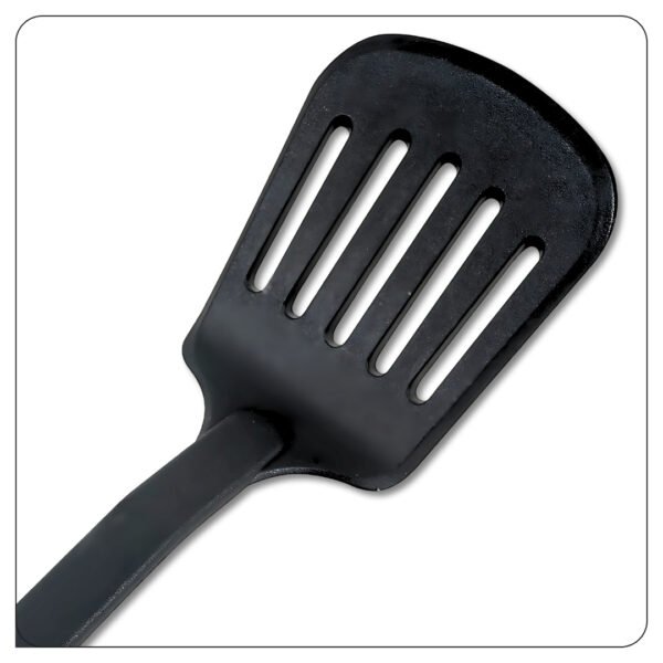 Black Heat-Resistant Nylon Slotted Turner 4"x3" - Image 3
