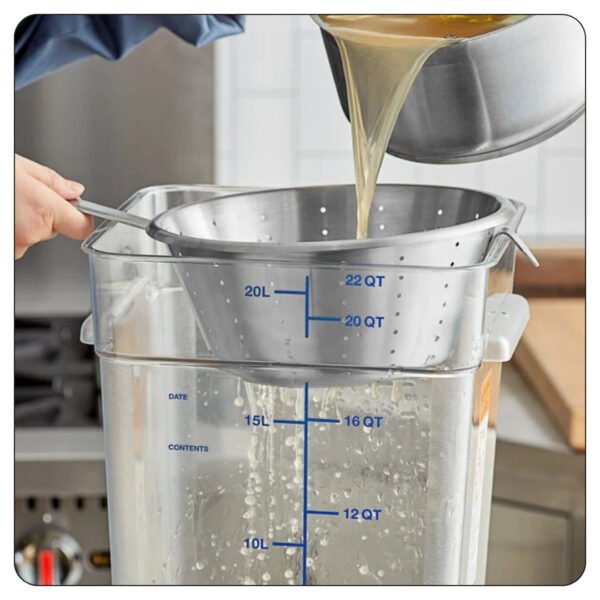 Stainless Steel Strainer 10" - Image 5